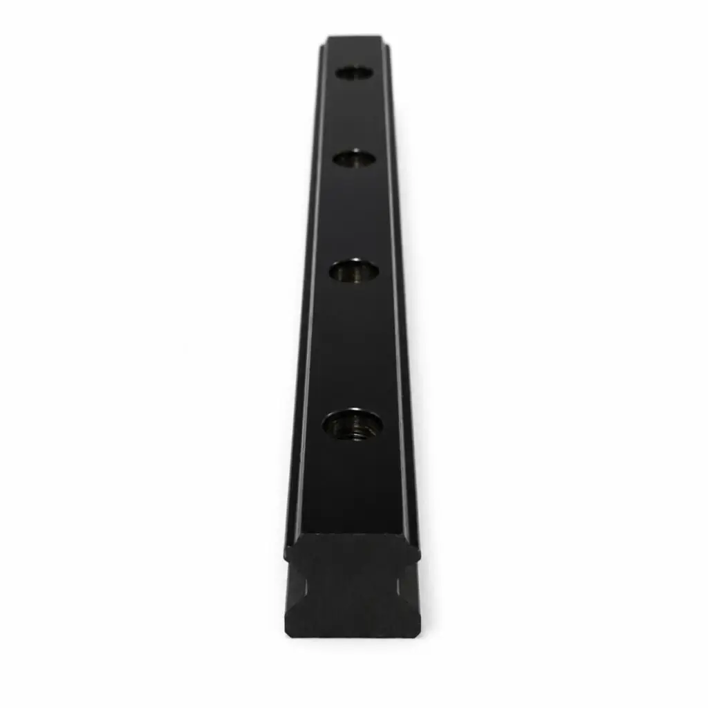 Guia linear com acabamento black