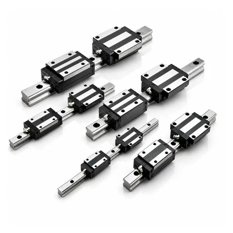 Guia linear com patins