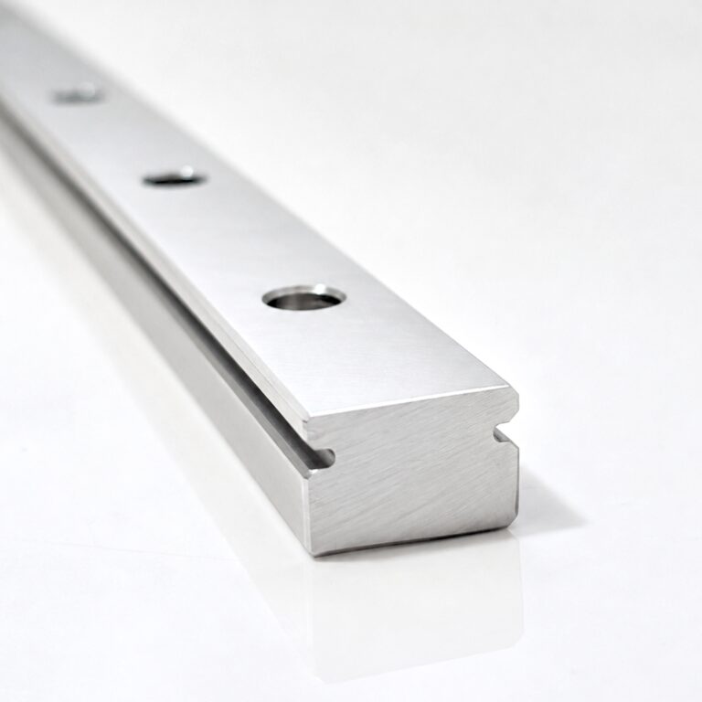 Guia linear guia em corte