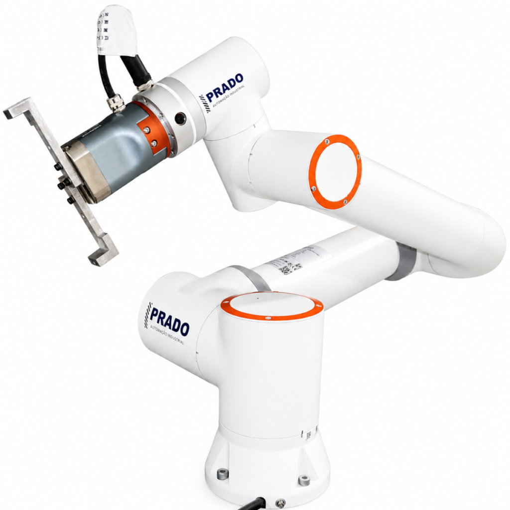 Cobot Prado em posição de trabalho